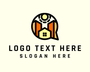 House Building Contractor Logo