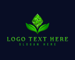 Glam - Elegant Flower Plant logo design