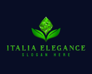 Elegant Flower Plant logo design