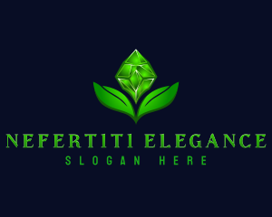 Elegant Flower Plant logo design