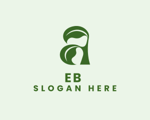 Vegetarian - Eco Leaf Landscaping logo design