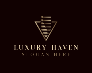 Luxury Building Contractor logo design