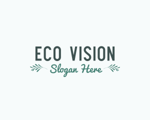 Healthy Eco Leaves logo design