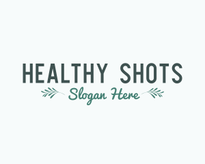 Healthy Eco Leaves logo design