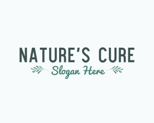 Naturopathy - Healthy Eco Leaves logo design