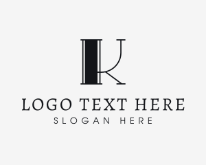 Art Deco - Elegant Lifestyle Letter K logo design