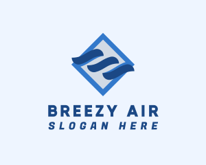 Wind Air Breeze logo design