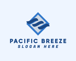 Wind Air Breeze logo design