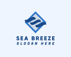 Wind Air Breeze logo design