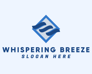 Wind Air Breeze logo design