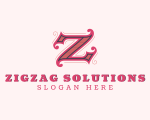 Gothic Medieval Studio Letter Z logo design