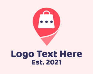 Browse - Shopping Bag Location logo design