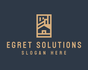 Urban Home Real Estate logo design