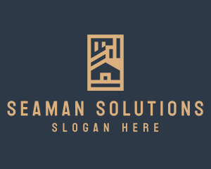 Urban Home Real Estate logo design