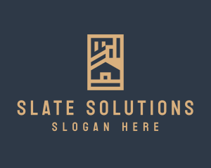 Urban Home Real Estate logo design