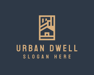 Urban Home Real Estate logo design