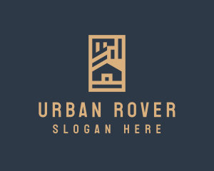 Urban Home Real Estate logo design