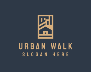 Urban Home Real Estate logo design