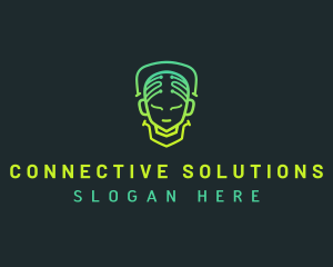 Communication - Cyber Tech Communication logo design