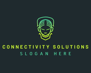 Communication - Cyber Tech Communication logo design