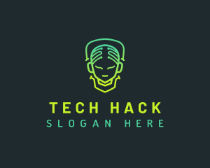 Cyber Tech Communication logo design