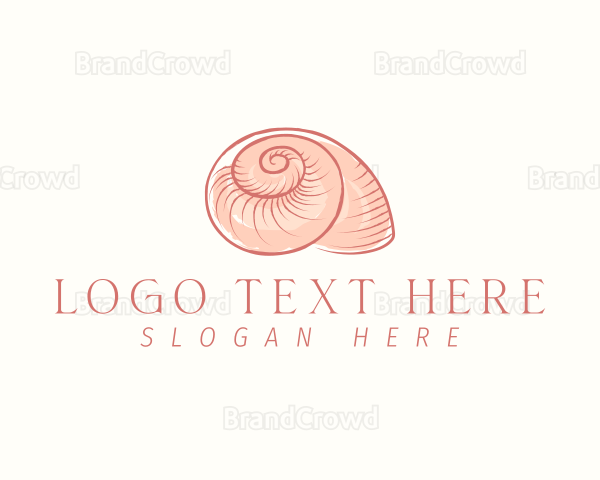 Seashell Snail Shell Logo