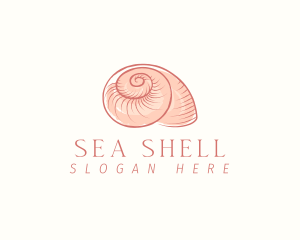 Mollusk - Seashell Snail Shell logo design