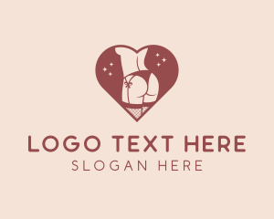 Cosmetics - Heart Lingerie Boutique logo design