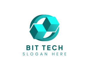 Digital Cube Tech logo design