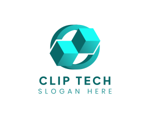 Digital Cube Tech logo design