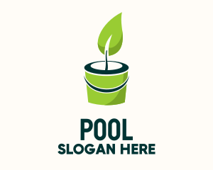 Gardening - Sapling Bucket Tree Planting logo design