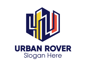 Colorful Urban City  logo design