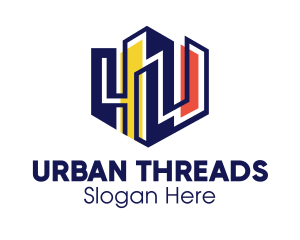 Colorful Urban City  logo design