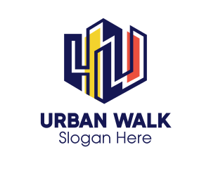 Colorful Urban City  logo design