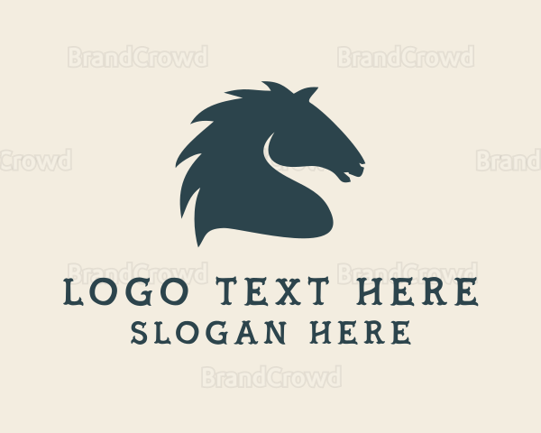 Horse Stallion Equestrian Logo