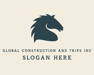 Horse Stallion Equestrian Logo