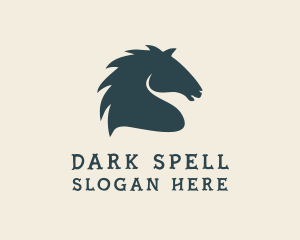 Horse Stallion Equestrian logo design