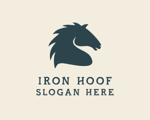 Farrier - Horse Stallion Equestrian logo design