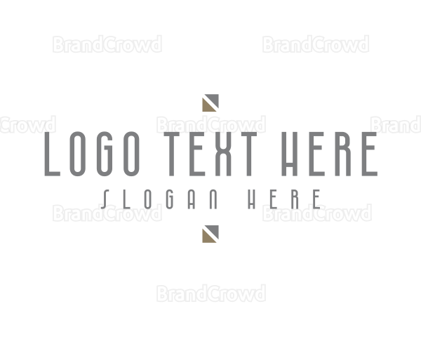 Modern Metallic Professional Logo