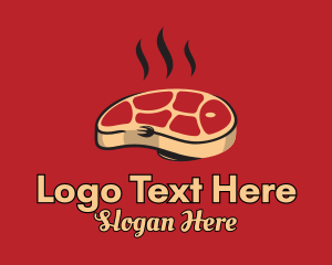 Grilled Steak Restaurant Logo