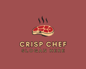 Grilled Steak Restaurant logo design