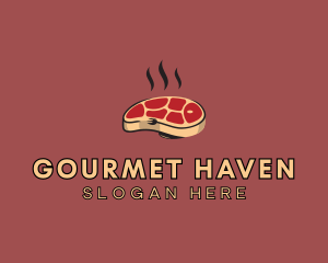 Grilled Steak Restaurant logo design