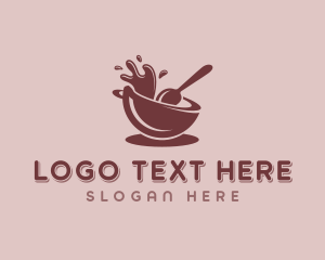 Chocolate - Food Bowl Chocolatier logo design