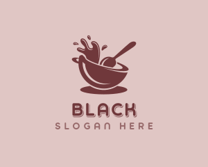 Snack - Food Bowl Chocolatier logo design