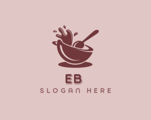 Nougat - Food Bowl Chocolatier logo design