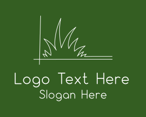 Minimalist Lawn Care  Logo