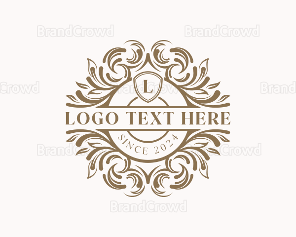 Flower Wedding Garden Logo