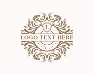 Feminine - Flower Wedding Garden logo design