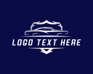 Emblem - Supercar Racing Transport logo design