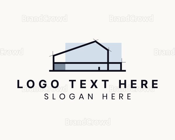 Warehouse Building Property Logo